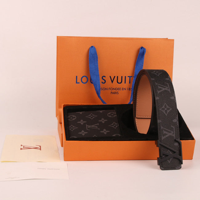 Belt | Black + Wallet